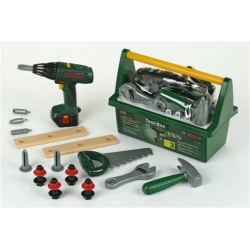 KLEIN Tool - Box wkrętarka + skrzynka z narzędziami