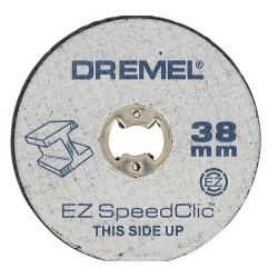 DREMEL SpeedClic: Tarcze tnące do metalu 12 szt. 2615S456JD  03/24