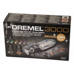 DREMEL 3000 BRONZE 1 przystawka 5 akcesoriów