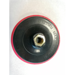 ARCOFF płyta stopa polerska dysk szlifierski z rzepem cienki 125mm M14 do szlifierek polerek
