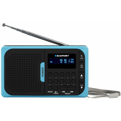 Blaupunkt PR5BL Przenośne radio FM z odtwarzaniem USB / SD  10/24