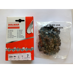 Dolmar 528099756 Łańcuch tnący 38cm 3/8" 1,5mm 56 ogniw pełne dłuto  08/26