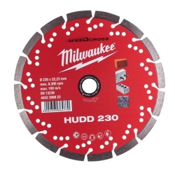 MILWAUKEE Tarcza diamentowa SPEEDCROSS HUDD 230mm