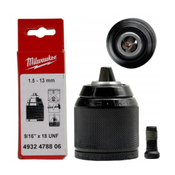 MILWAUKEE 4932478806 Uchwyt 9/16" bezkluczowy z blokadą do M18FPD2, M18FDD2, M18FPD, M18FPD3  10/24 *25  SUPER PROMOCJA