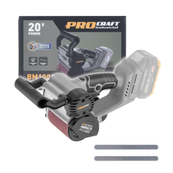 Procraft Industrial BM100A Szlifierka walcowa (satyniarka) 20V 0Ah BLDC  02/26