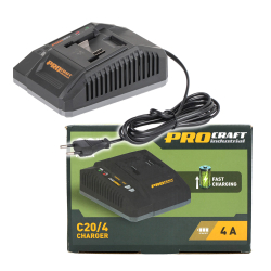 PROCRAFT Industrial Ładowarka C20/4 do akumulatorów 20V  08/25