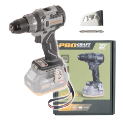 PROCRAFT INDUSTRIAL CD20Abb Wiertarko-wkrętarka 85Nm 20V 0Ah  08/25
