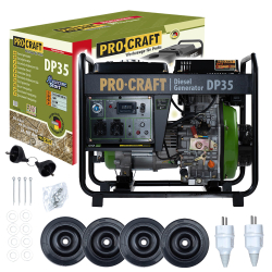 Procraft DP35 Agregat prądotwórczy diesel 3kW  11/25*