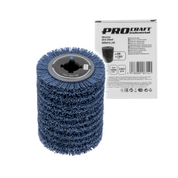 Procraft Industrial DWA810.240 Bęben szlifierski ze szczotką z włókna nylonowego do satyniarki BM100A   04/26