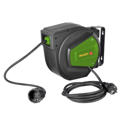 Procraft EK15 Przedłużacz elektryczny na zwijaku automatycznym 15m 3x1,5m2  07/26