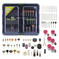 PROCFRAFT GK-418 Zestaw akcesoriów 415 szt. do miniszlifierek prostych PG400, Dremel  08/25