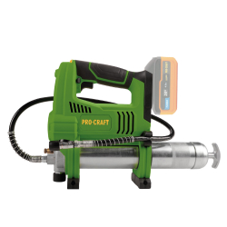 Procraft GK20bb Akumulatorowa smarownica 20V 0Ah 620 bar 282g/min