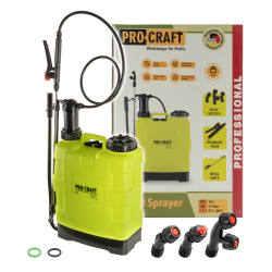 PROCRAFT HS-16 Opryskiwacz plecakowy ręczny 16l 3,4 bara  05/26