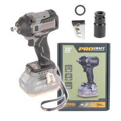 PROCRAFT Industrial IW550Abb Klucz udarowy 20V 0Ah 550Nm 1/2"  08/25