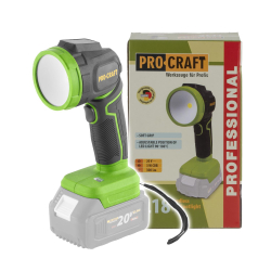 PROCRAFT LL18bb Reflektor LED latarka lampka 20V 0Ah 300lm  08/25