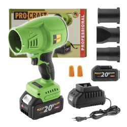 Procraft PB18 Dmuchawa akumulatorowa BLDC 20V 3Ah  03/26