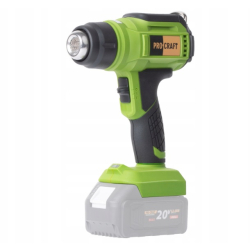 Procraft PH20bb Akumulatorowa opalarka z wyświetlaczem 20V 0Ah  11/24