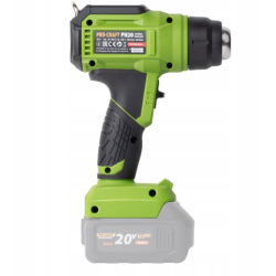 Procraft PH20bb Akumulatorowa opalarka z wyświetlaczem 20V 0Ah  11/24