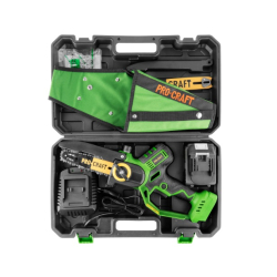 PROCRAFT PKA32LI-P Akumulatorowa pilarka łańcuchowa 20V 4,0Ah dwie prowadnice + kabura  07/26*