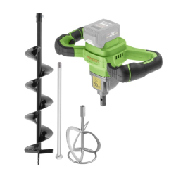 PROCRAFT PMA20 Wiertnica do gleby z funkcją mieszadła 20V 4,0Ah + świder 150mm i mieszadło  04/26