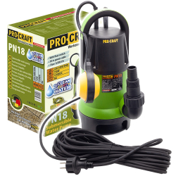 Procraft PN18 Pompa zanurzeniowa do wody brudnej 750W 12500l/h 8,5m  03/26