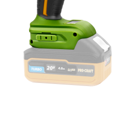 PROCRAFT PS22bb Zakrętarka udarowa 20V 0Ah 230Nm 1/4