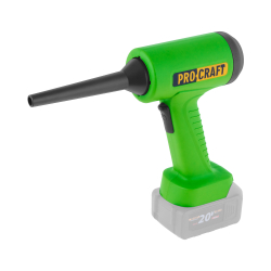 Procraft PSE22 Pistolet natryskowy z funkcją dmuchawy 20V 0Ah bezszczotkowy  06/26