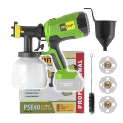 Procraft PSE40 Pistolet natryskowy do farby 100 DIN-S 20V 0Ah bezszczotkowy  06/26
