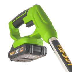 Procraft PTA24 Podkaszarka akumulatorowa 20V 2x2,0Ah tarcza nożyki  03/26