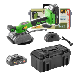 PROCRAFT PTM20-1b-c Przyssawka wibracyjna do płytek w walizce 1 aku 20V 2,0Ah  08/25