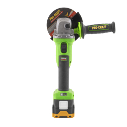 Procraft PWA220 Bezszczotkowa szlifierka kątowa 125mm regulacja obrotów 20V 4,0Ah walizka  03/26