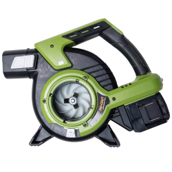 Procraft VB20 Dmuchawa odkurzacz do liści 2x20V 0Ah 270km/h 13,2m3/min 45l worek  03/26