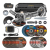 PROCRAFT Industrial Zestaw szlifierka kątowa AG125B 20V 4Ah + 19 tarcz walizka  08/25