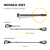 Procraft Travel SUP320 Deska do pływania do 150kg wiosło 2w1 pompka siedzisko kajakowe plecak  06/26*
