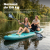 Procraft Travel SUP320 Deska do pływania do 150kg wiosło 2w1 pompka siedzisko kajakowe plecak  06/26*