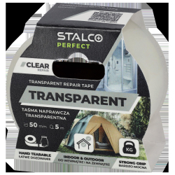 STALCO S042276662 Taśma naprawcza transparentna 50mm x 5m  07/25