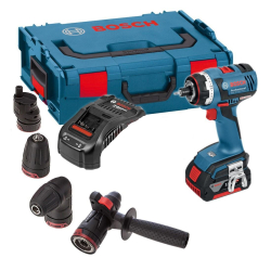 Bosch 06019E1104 Zestaw combo set wkrętarka GSR18V-EC FC2 BLDC 18V 5,0Ah + ZESTAW WYMIENNYCH UCHWYTÓW L-BOXX  03/18  SUPER PROMOCJA