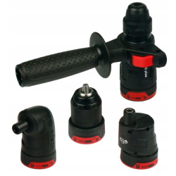 Bosch 06019E1104 Zestaw combo set wkrętarka GSR18V-EC FC2 BLDC 18V 2x5,0Ah + ZESTAW WYMIENNYCH UCHWYTÓW L-BOXX  03/18  SUPER PROMOCJA