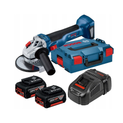 Bosch 06019J4004 GWS18V-10 Bezszczotkowa szlifierka kątowa 18V 5,0Ah L-BOXX  07/21  SUPER PROMOCJA