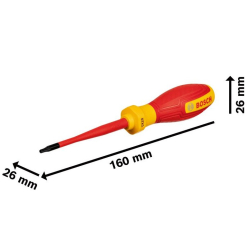 Bosch 1600A02NC5 Wkrętak VDE śrubokręt torx TX10x75 1 szt. PROFESSIONAL  01/25