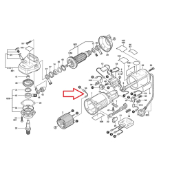 Bosch 1604448006 Kabel łączący L-40mm biały do GEX150ACE GNF20CA GWS9-125CE  02/26*