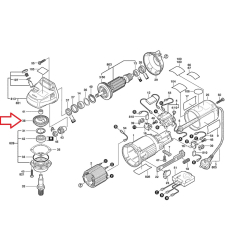 Bosch 1606333601 Duże koło zębate Z=36 do GWS9-125CE PWS5-115 GEX150ACE PSF22  01/26