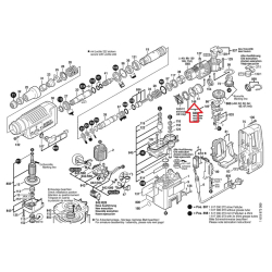 Bosch 1610102626 podkładka regulacyjna grubość 0,1mm do GBH5/40DCE GBH5DCE  09/26*