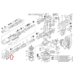 Bosch 1610210140 Pierścień samouszczelniający 46x7mm do GBH7-45DE GBH7-46DE GBH7DE  11/25