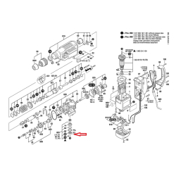 Bosch 1610283024 Pierścień uszczelniający do GH4DFE GBH4TOP GBH4DSC PBH300E  11/25