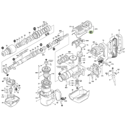 Bosch 1615437511 Olej 50ml + uszczelka do młotów GBH5-40DE GBH5-38D  02/25