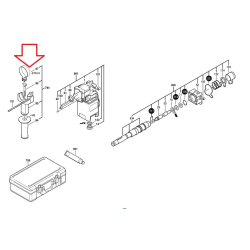 Bosch 1611316008 Taśma obejma z naciągiem śr. 70mm do GBH5DCE GBH5/40DCE GBH8DCE GBH8/65DCE 03/03