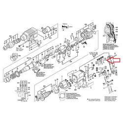 Bosch 1614431023 Kabel łączący L-90mm biały do GBH2-24DSR PBH20RE  02/26*
