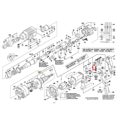 Bosch 1614448017 Kabel łączący L-55mm biały do GBH2-24DFR GBH2-24DSR  02/26*