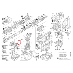 Bosch 1614652004 sprężyna spiralna 1 szt. do szczotek do GBH5-40DCE GSH5CE  02/26